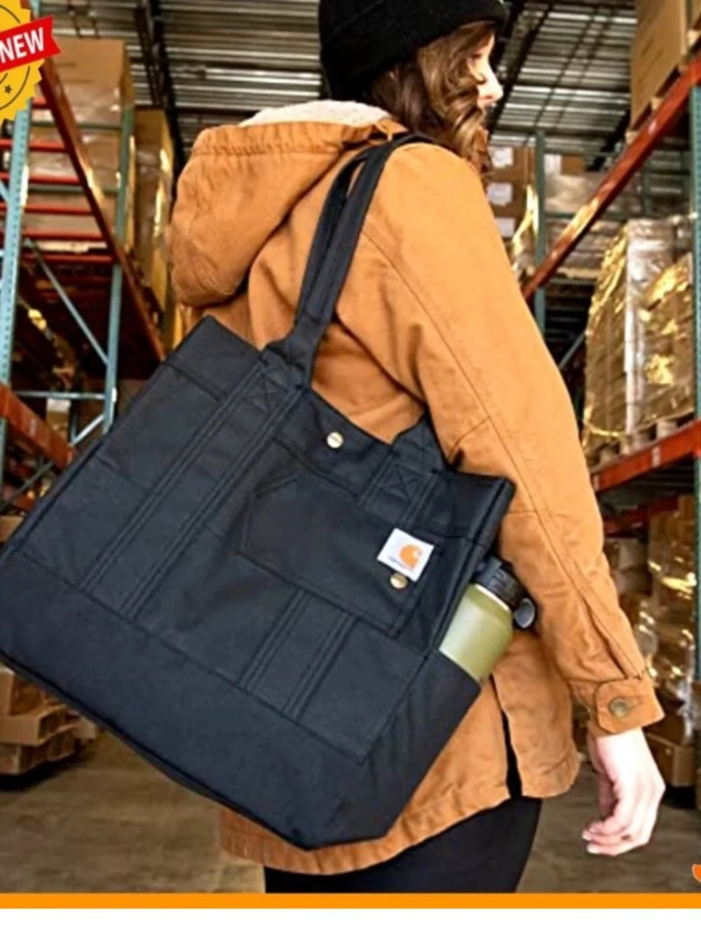 Carhartt Black Zip Tote - Picture 7 of 11